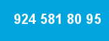 924 581 80 95 924 581 80 95